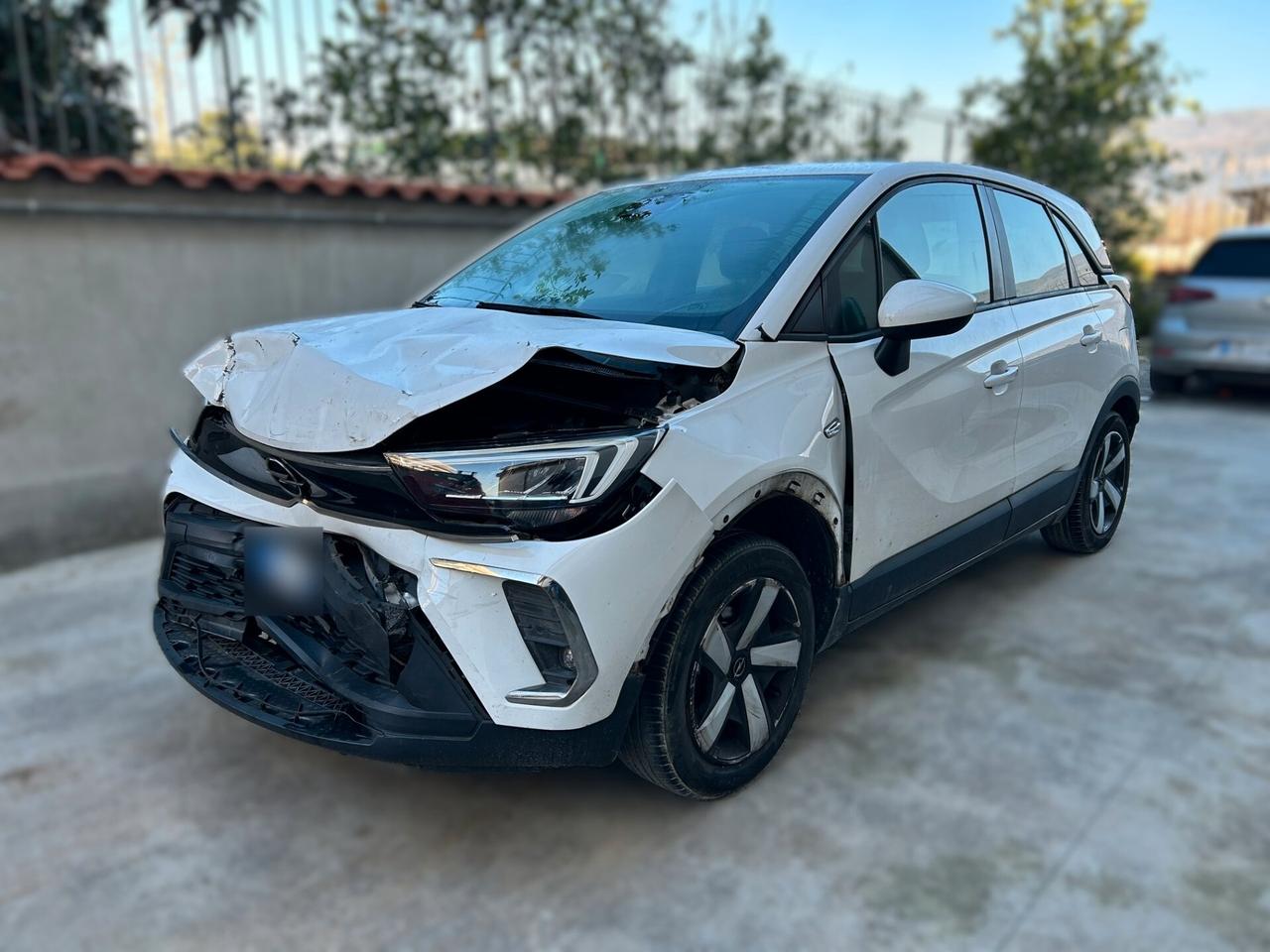 Opel Crossland 1.2 Benz/GPL 82CV - 2021 Incidentata