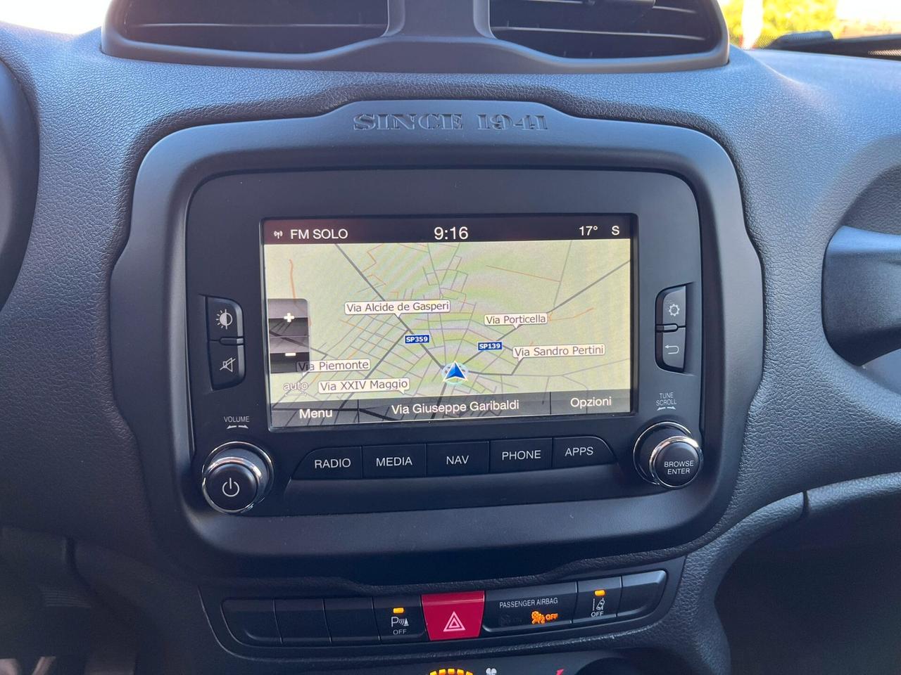 JEEP RENEGADE LIMITED TOP 1.6 MJT 120CV PELLE TOTALE STRAFULL PERFETTA