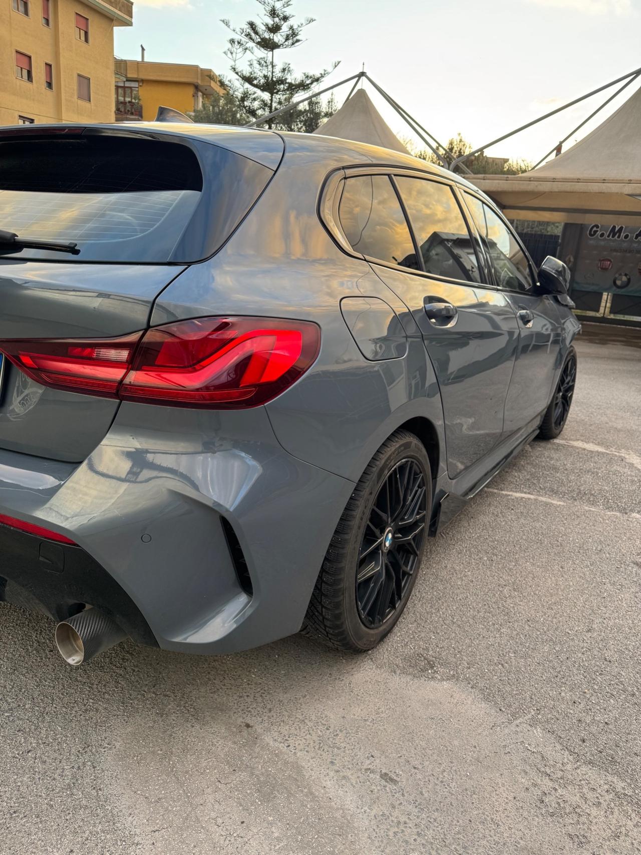 Bmw 118i Msport 2021 sinistrata