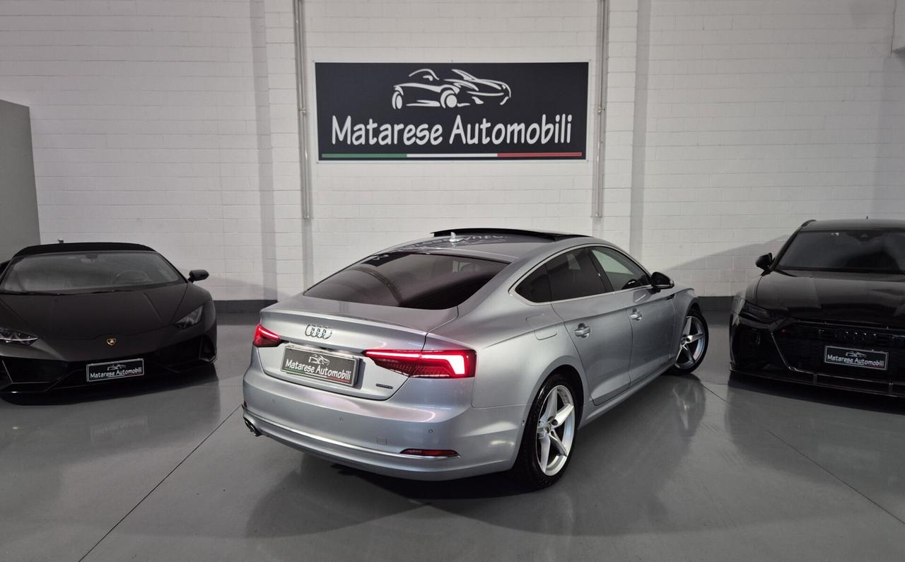 Audi A5 SPB 40 TDI 2.0cc 190cv Navi TettoApribile Cerchi18