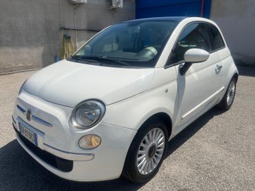Fiat 500 lounge-1.2 gpl- km 125000-2008