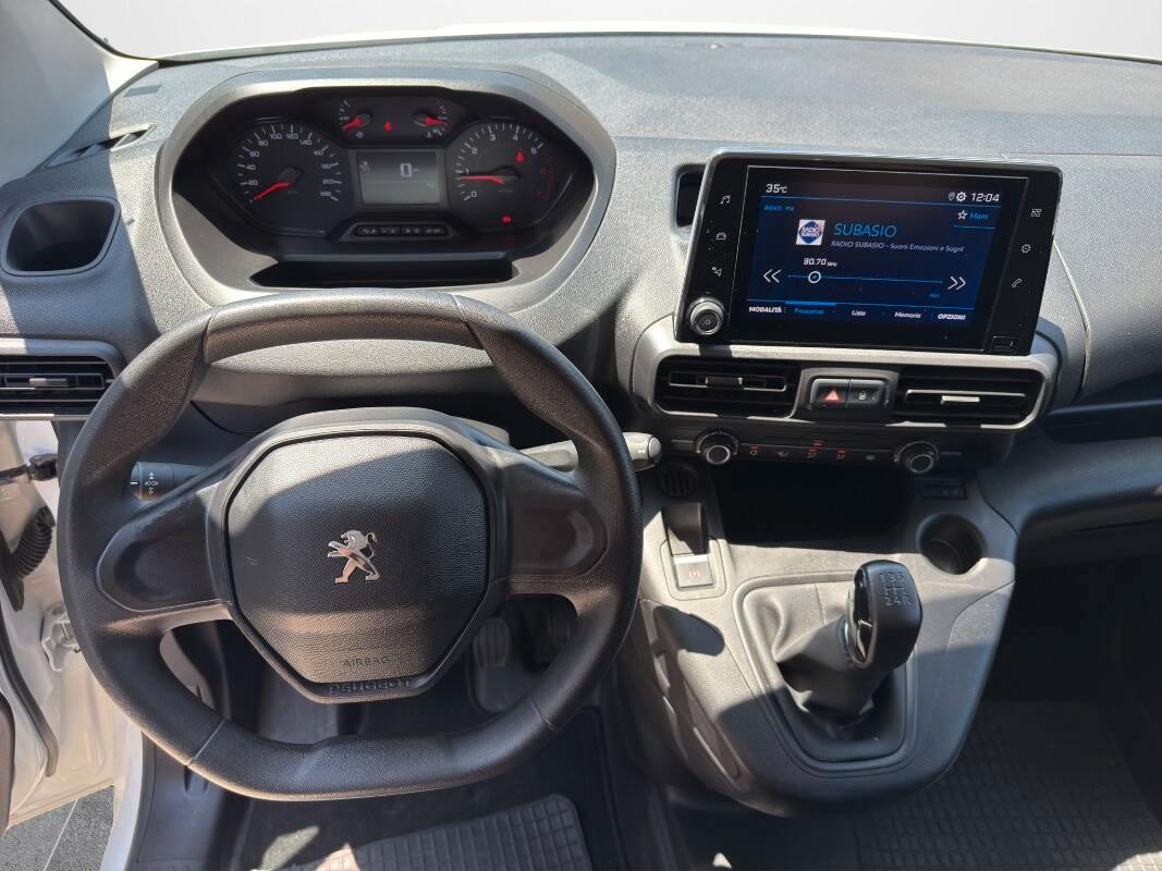 Peugeot Partner Partner 1.5 bluehdi 75cv 3 Posti