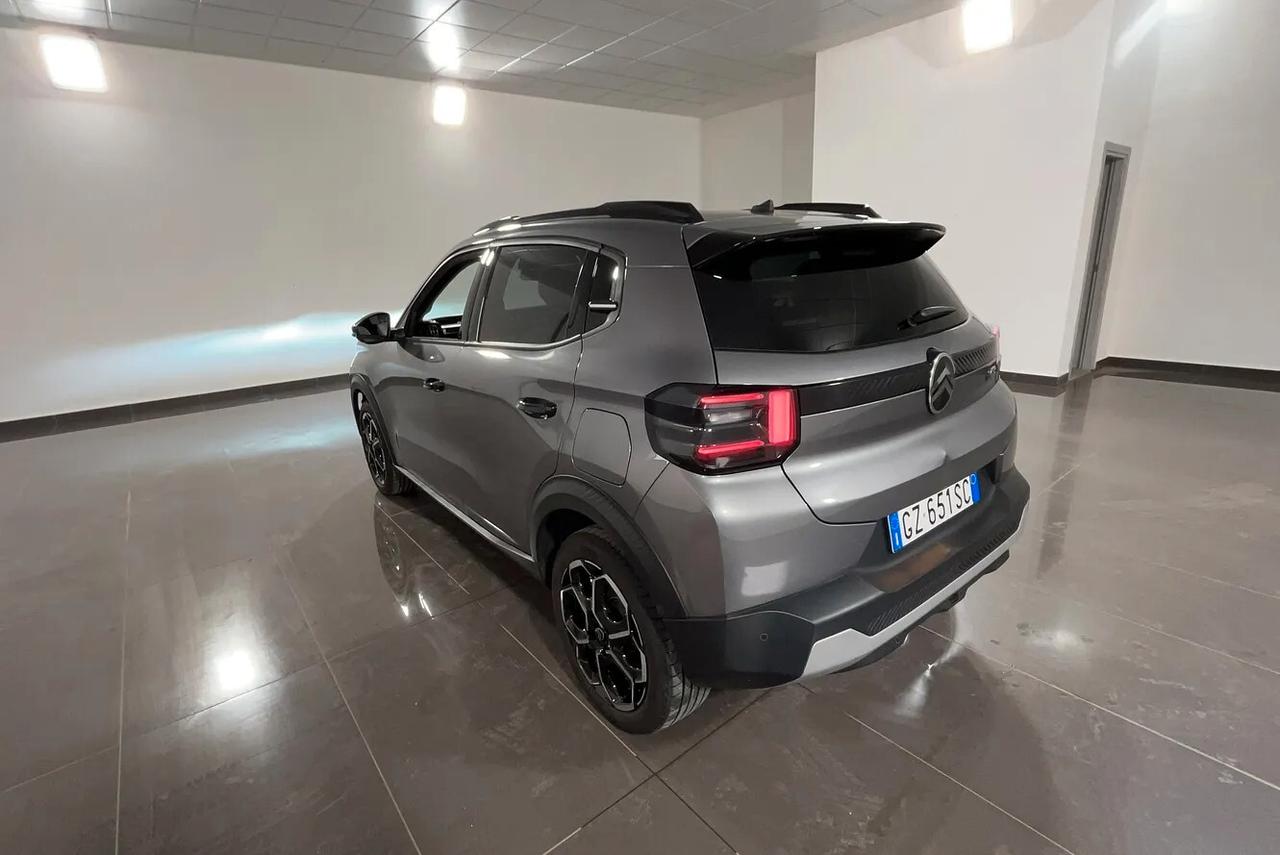 Citroen C3 e-C3 motore elettrico 113 CV Max