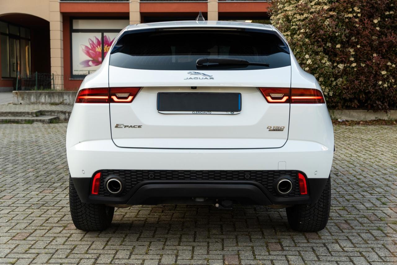 JAGUAR E-PACE 2.0d 150CV AUTOMATICA 2020 - GANCIO TRAINO - TAGLIANDI CERTIFICATI