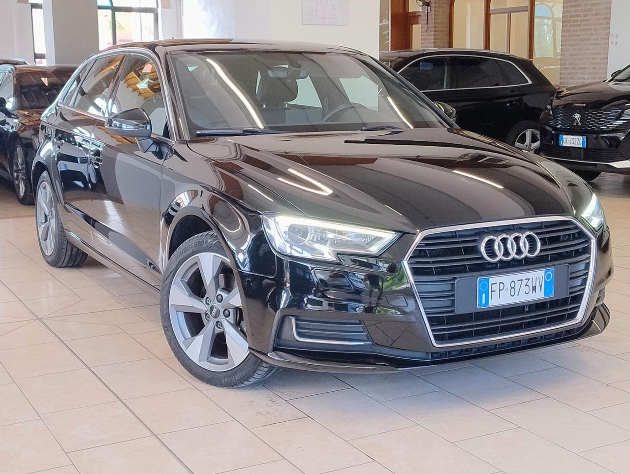 AUDI A3 SPB 1.5 TFSI S tronic DESIGN NAVI PELLE LED