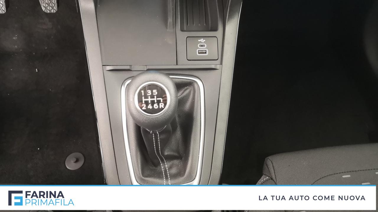 FORD Puma Titanium 1.0 EcoBoost Hybrid 125CVTrasmissione manuale a 6 rapporti Trazione anteriore