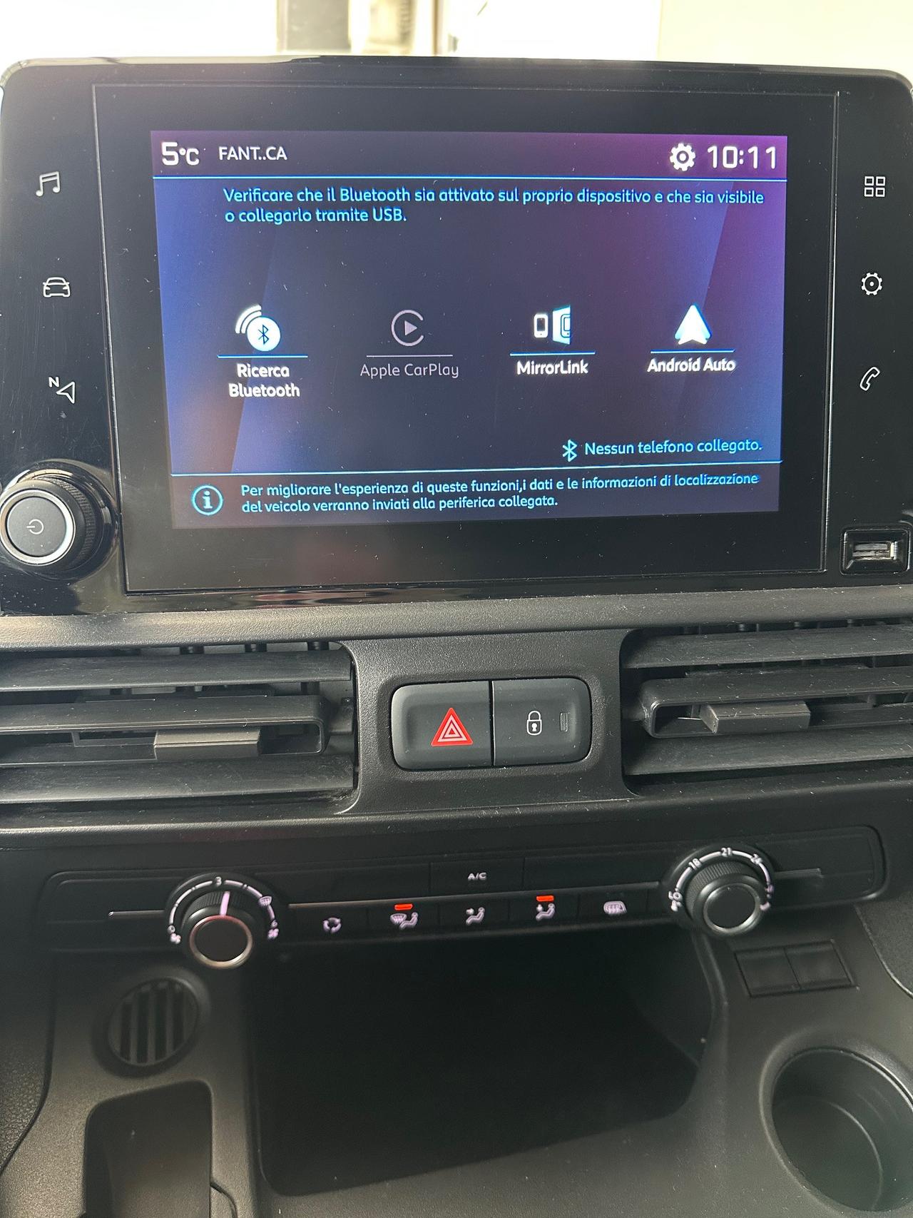 PEUGEOT Partner 1.5 bluehdi 100cv L1 Asphalt S&S E6d