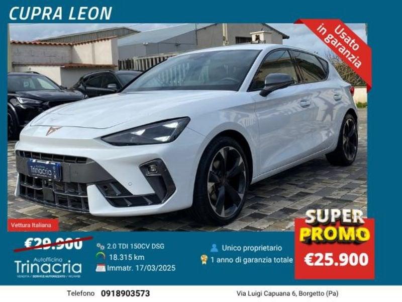 CUPRA Leon 2.0 TDI 150CV DSG