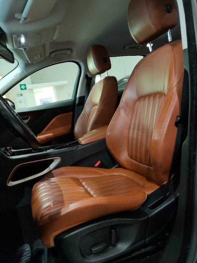JAGUAR F-Pace 2.0 D AWD 180 CV Prestige Pelle Tabacco