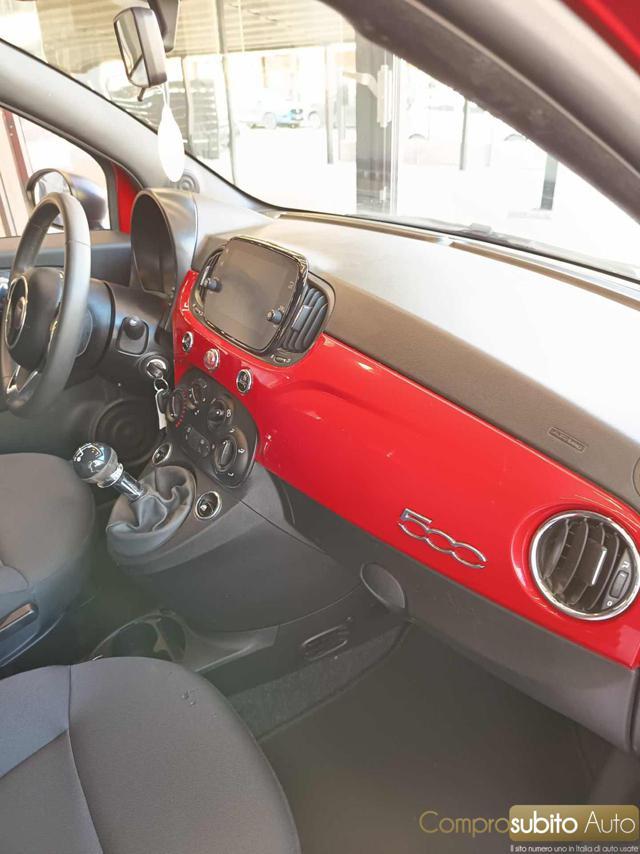 FIAT 500 1.0 Hybrid Red