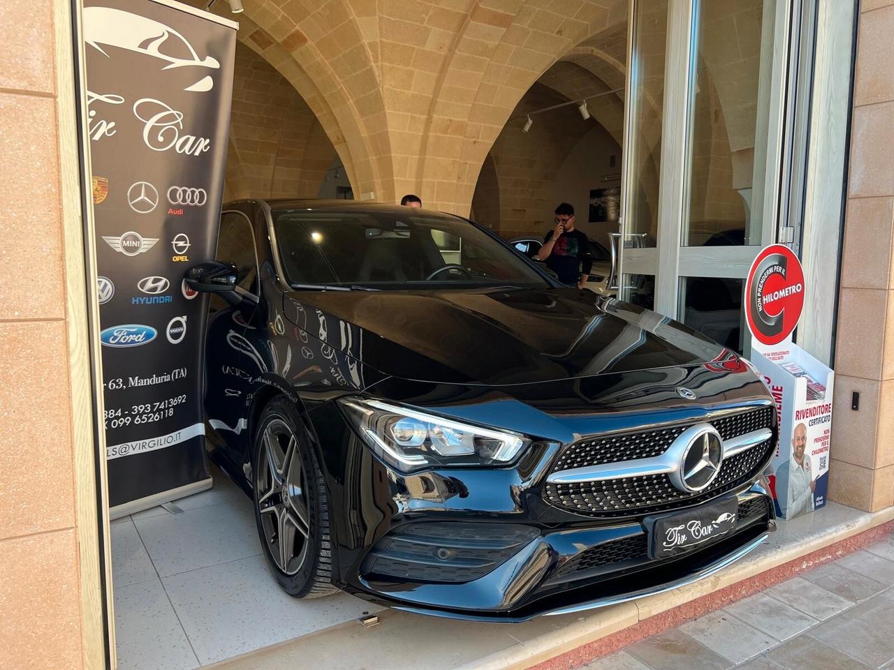 MERCEDES CLA 220D SHOOTING BRAKE PREMIUM 2.0 190CV PELLE NAVI CAM ANNO 2020