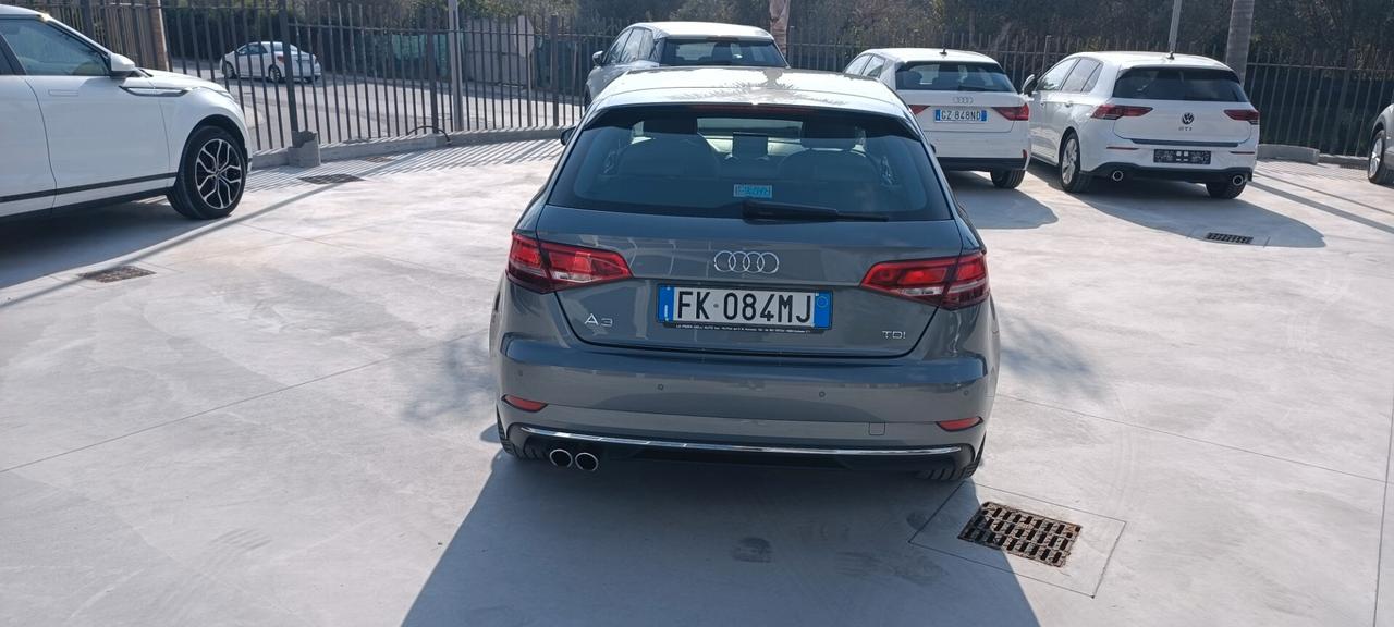 Audi A3 SPB 2.0 TDI Design 150cv