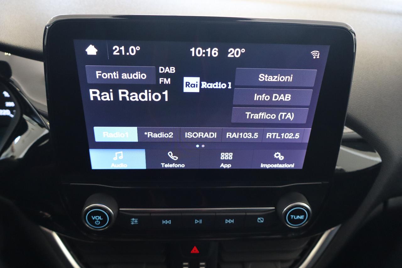 Ford Fiesta 1.0 Ecoboost Hybrid 125 CV 5 porte Titanium