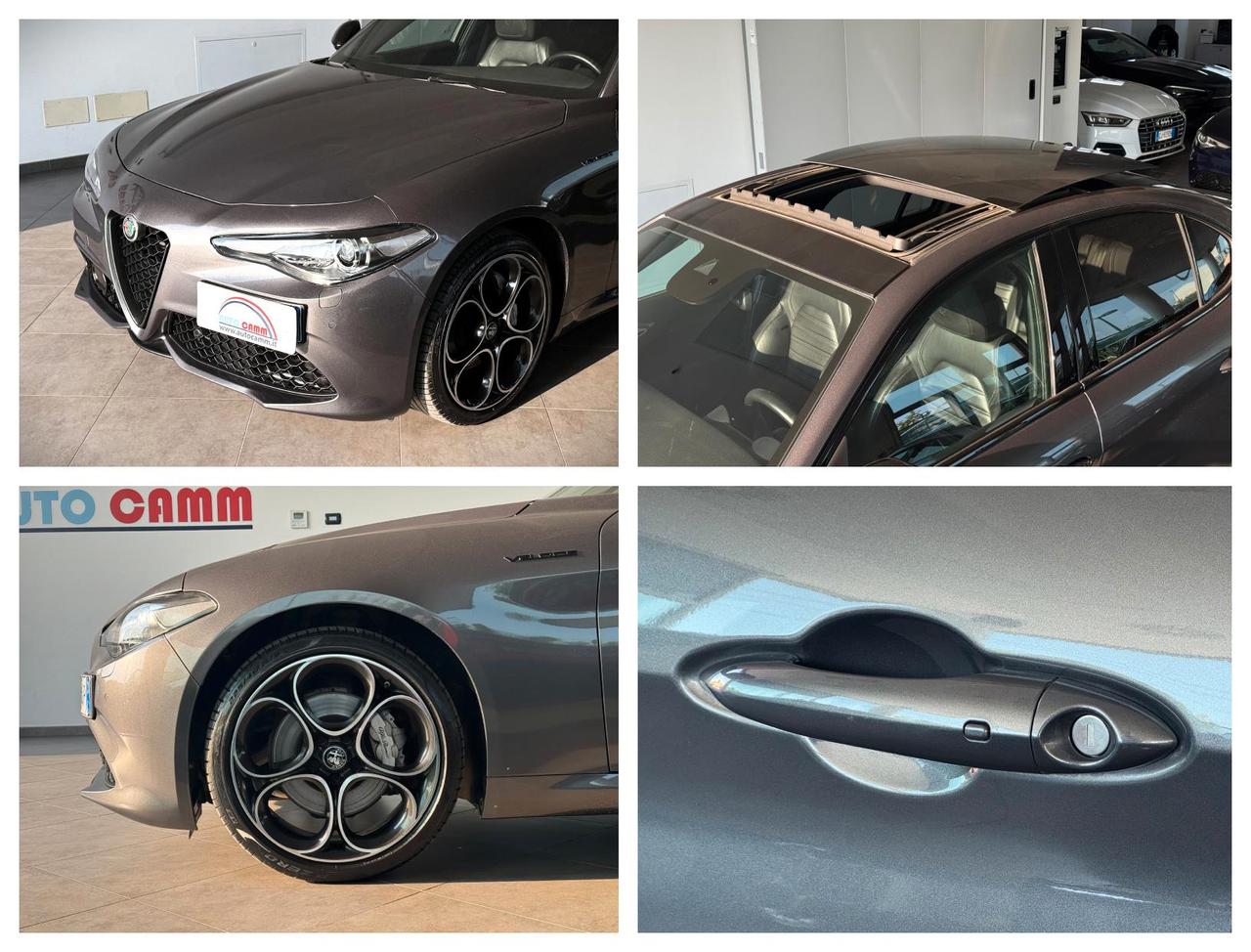 Alfa Romeo Giulia 2.0 T 280cv AT8 Q4 Veloce Tetto Apribile