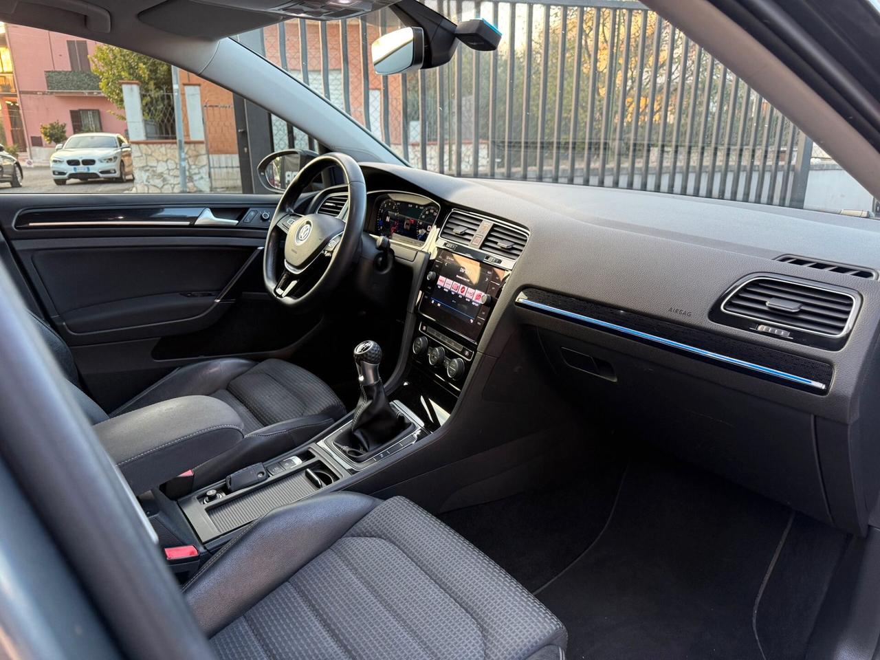 VW Golf 7.5 Rline 1.4 TGI 110cv metano