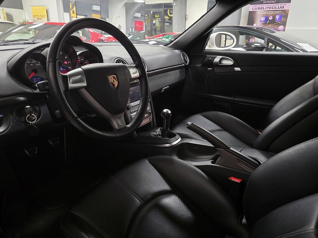 Porsche Cayman 3.4 S 295CV GARANZIA 12 MESI_MANUALE_BOSE_SOSPENSIONI SPORTIVE_SCALDA SEDILI