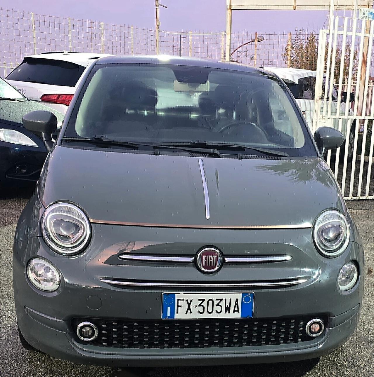 Fiat 500 1.2 BENZINA TETTO PANORAMICO ANNO 2019