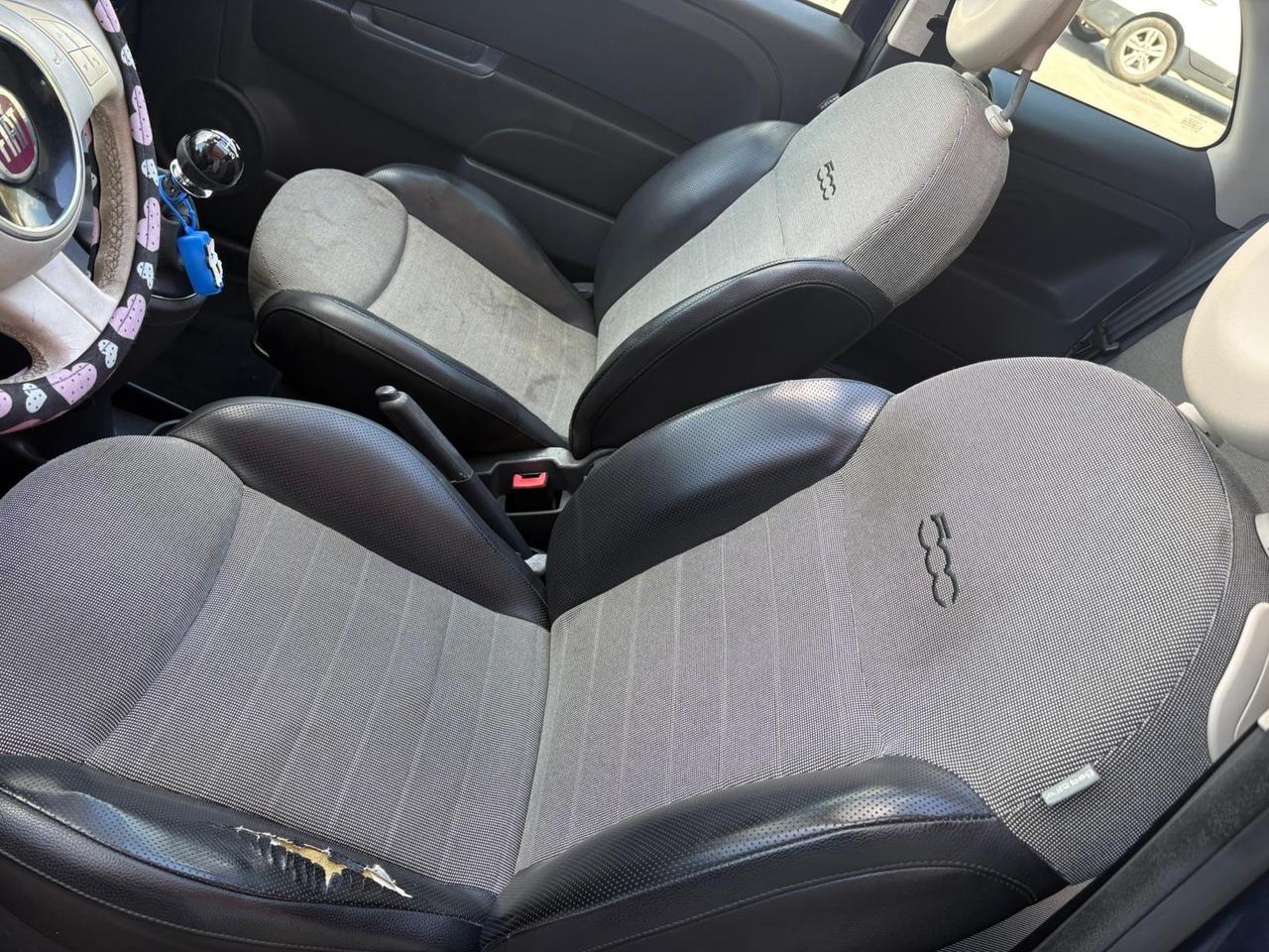 Fiat 500 CABRIO 1.2 Lounge 2010 218.000 KM