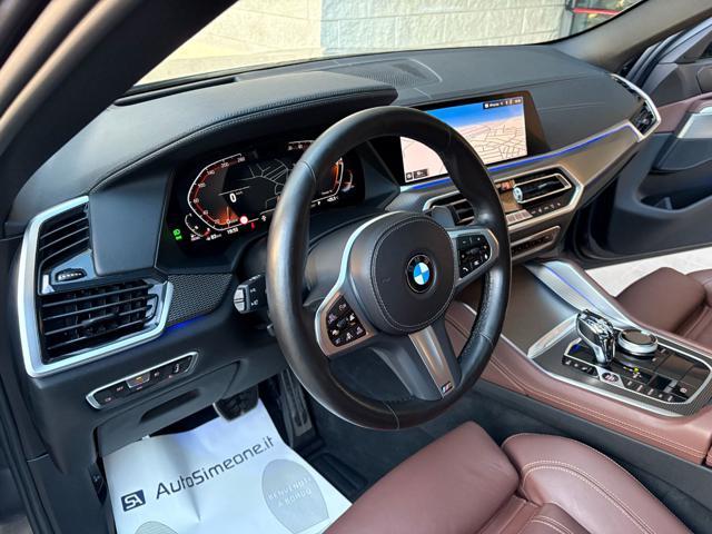 BMW X6 xDrive40d 48V Msport TETTO APR/PAN-CERCHI 22''.
