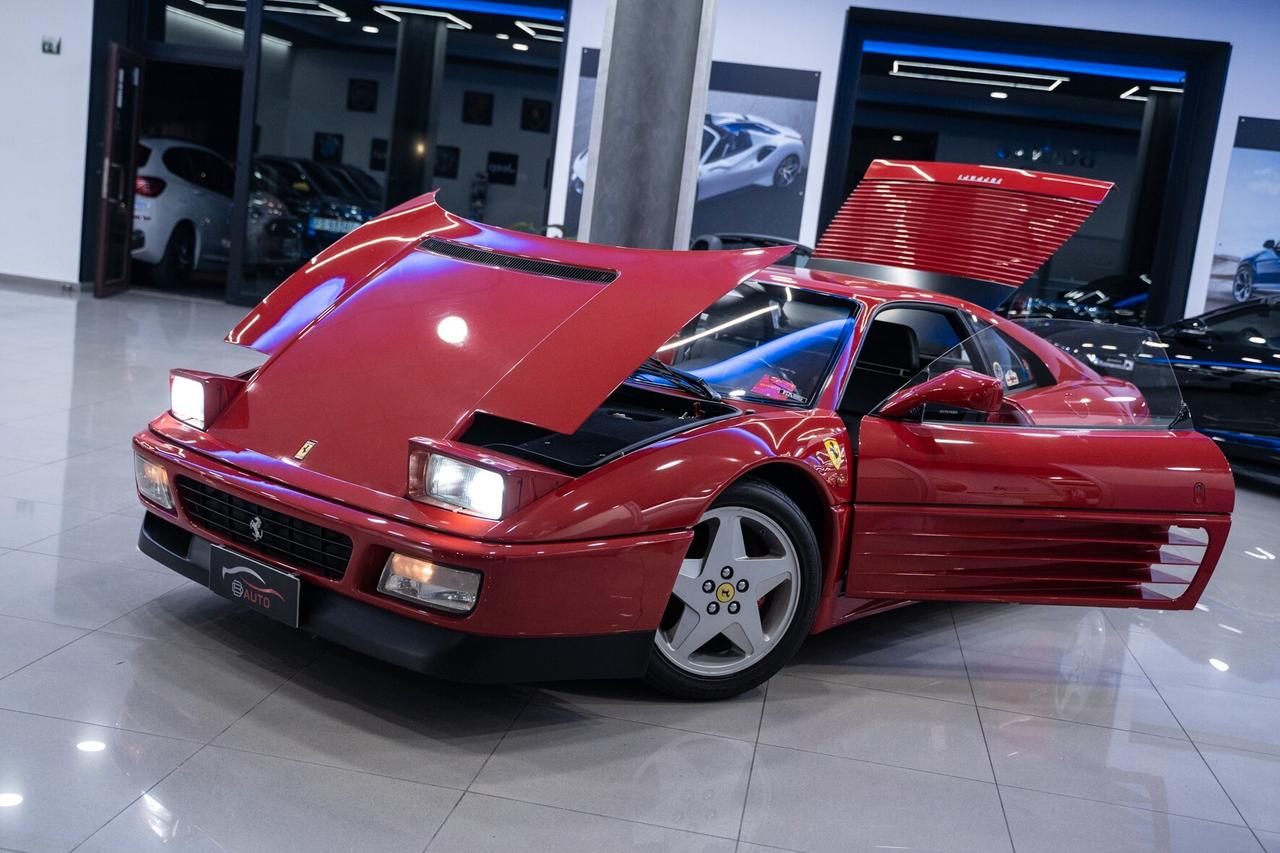 Ferrari 348 TB 3.4 300cv manuale ASI ITALIANA KM CERTIFICATI F