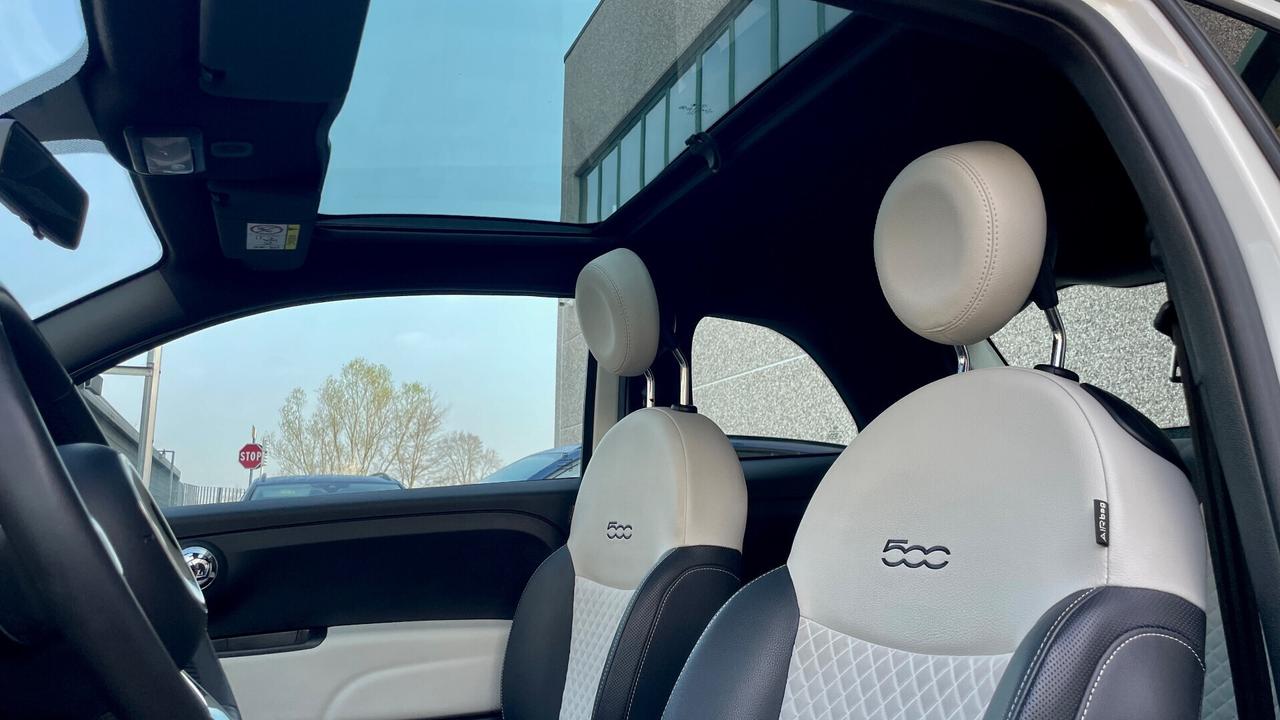 FIAT 500 1.0 HYBRID DOLCEVITA 69CV - TETTO, PELLE, NEOPATENTATI