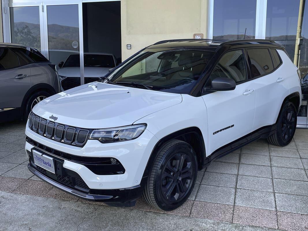 Jeep Compass 1.6 Multijet II 2WD 80° Anniversario Blak Edition-Telecamera-Bicolor