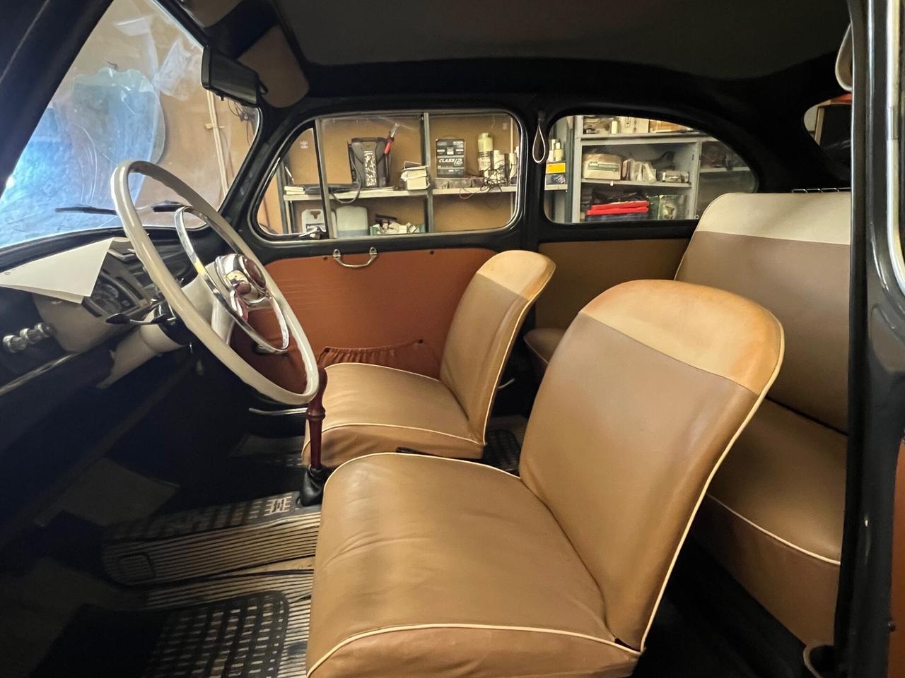 Fiat 600 D 750cc 21CV DOCUMENTI ORIGINALI D’EPOCA