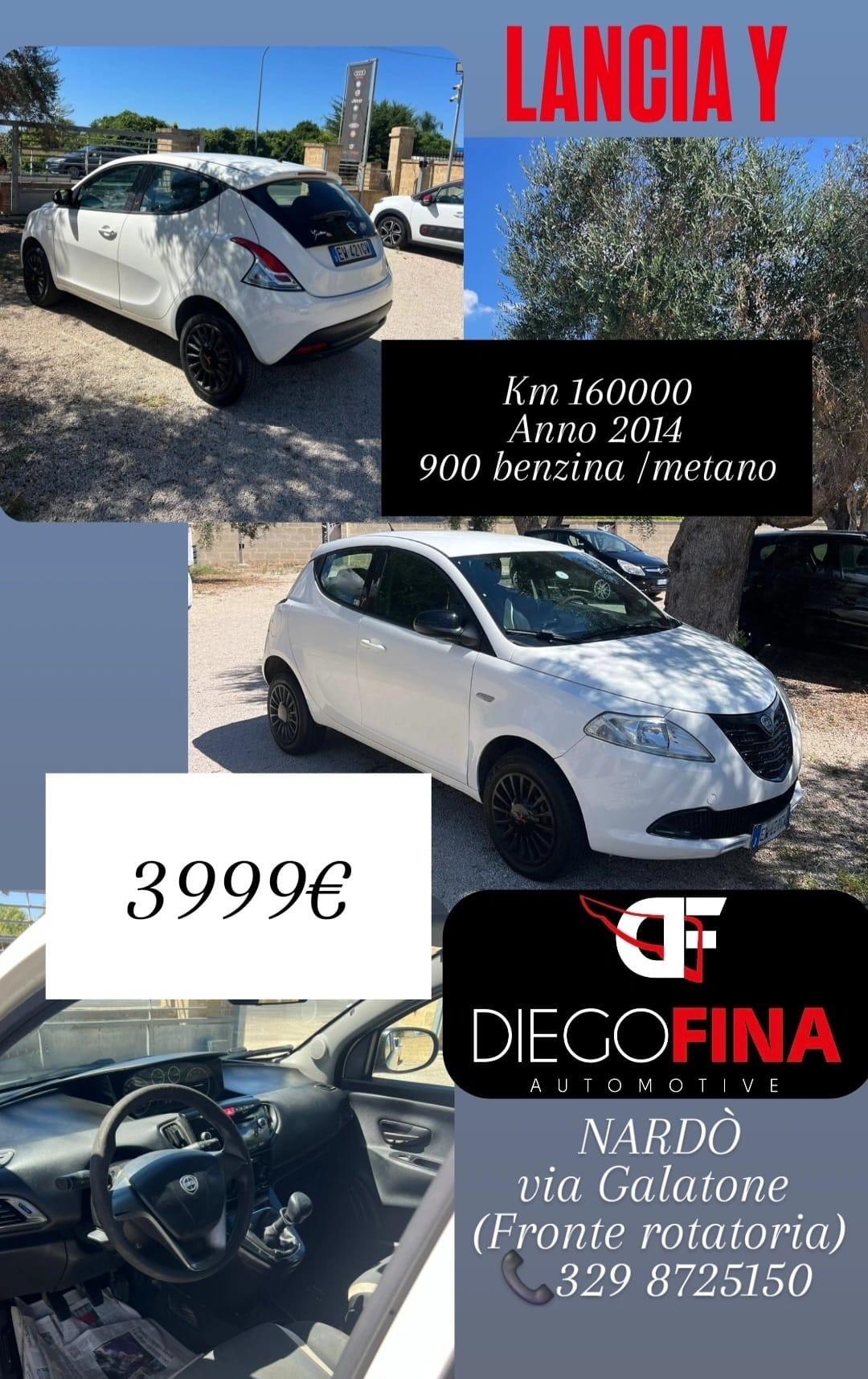 Lancia Ypsilon 0.9 TwinAir 85 CV 5 porte Metano Ecochic Elefantino