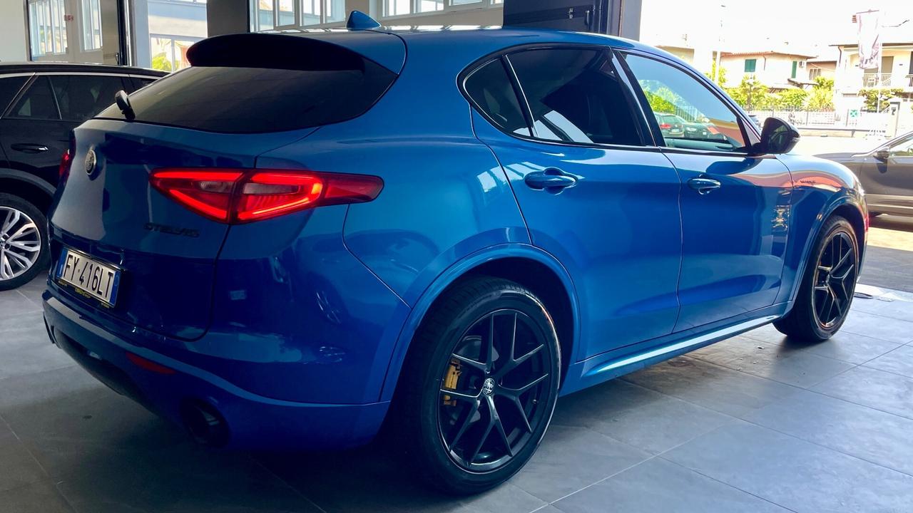 ALFA ROMEO STELVIO 2.2 VELOCE Q4 TURBODIESEL 210CV - VOLANTE E SEDILI IN PELLE RISCALDABILI, FULL LED