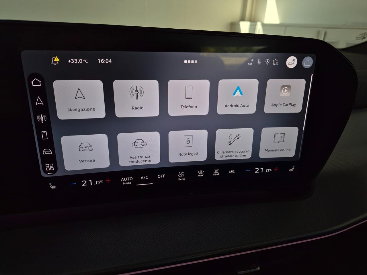 Audi Q3 1.5 TFSI MHEV S LINE EDITION 150CV S-TRONIC LED TETTO NAVI CARPLAY RETROCAM. ACC. AUTO UFFICIALE AUDI 1 PROPRIETARIO