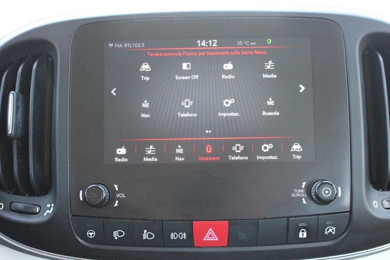 Fiat 500L 7 POSTI REALI *PREZZO VERO* CRONO TAGLIANDI UNIPRO