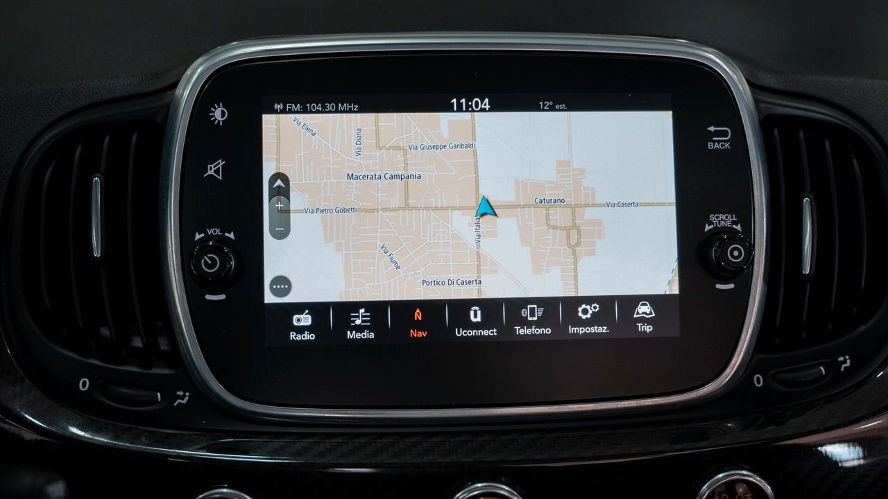 Abarth 595 Competizione CABRIO 1.4 T JET 180 CV SABELT BEATS CARBON NAVI F