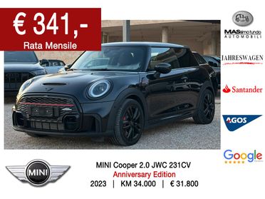 MINI Cooper 2.0 John Cooper Works JWC 231CV Anniversary Edition