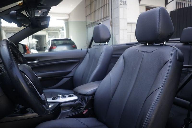BMW Serie 2 Cabrio BMW Serie 2 Cabrio 218d Cabrio Luxury Unicoproprietario