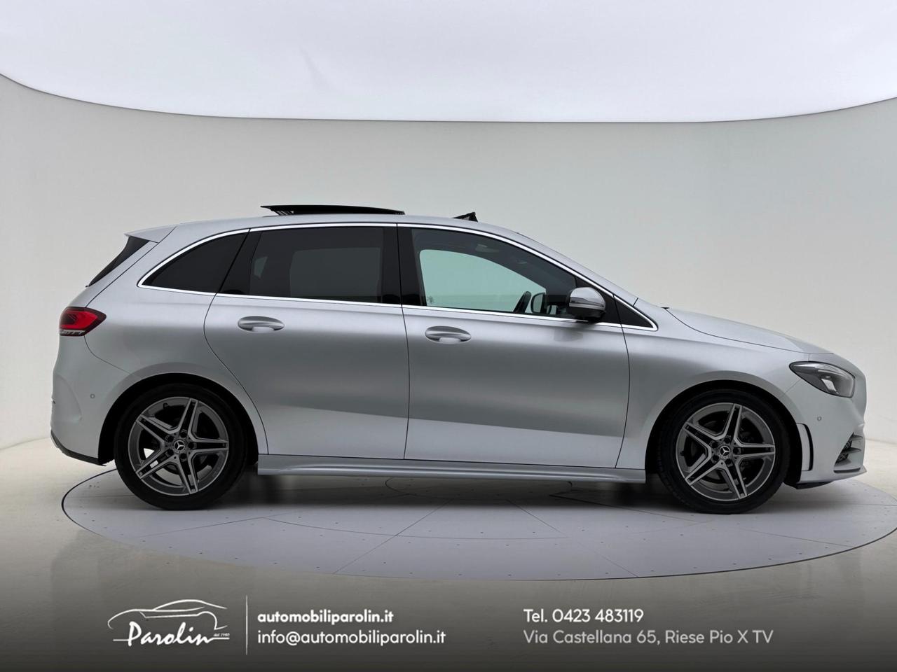 Mercedes Classe B B 200 d Premium auto AMG Tetto-CarPlay-ACC-360°