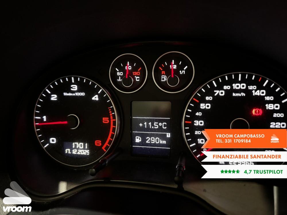 AUDI A3 2ª serie A3 Cabrio 1.6 TDI 105 CV CR A...