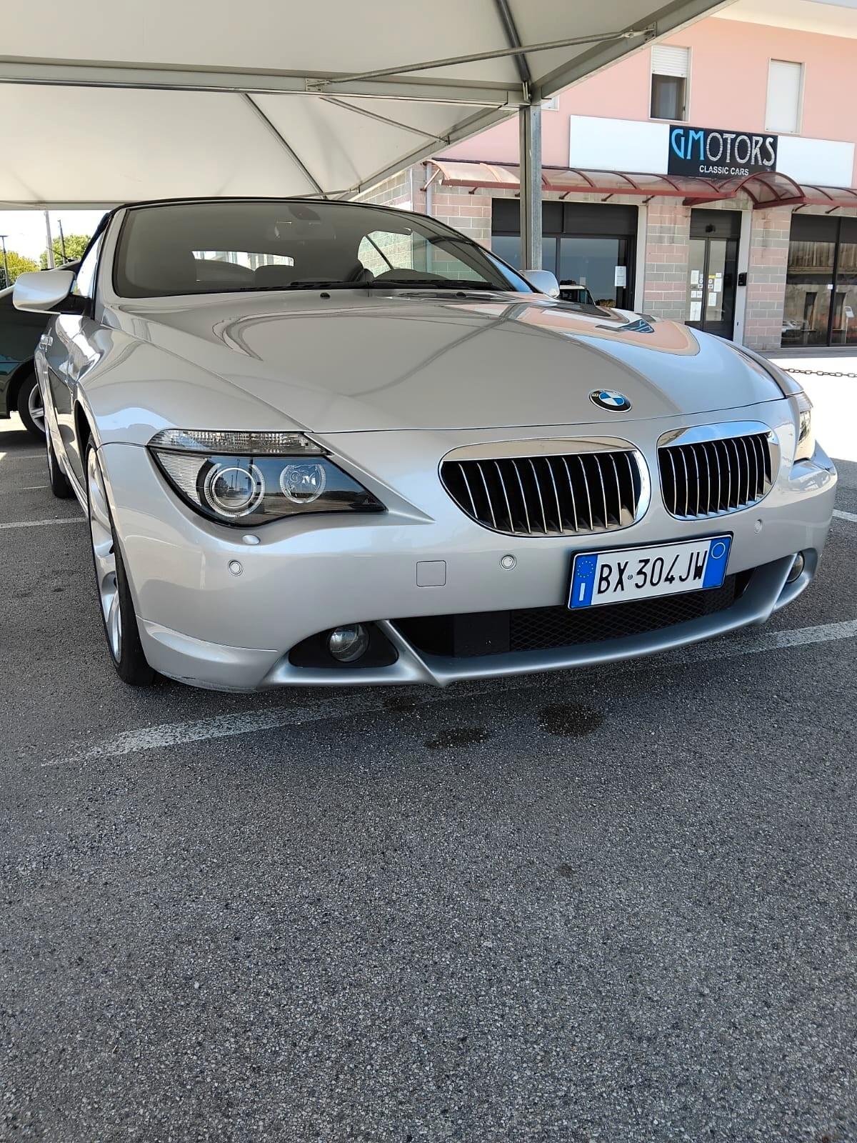 Bmw 645 645Ci cat Cabrio ASI TARGA ORO