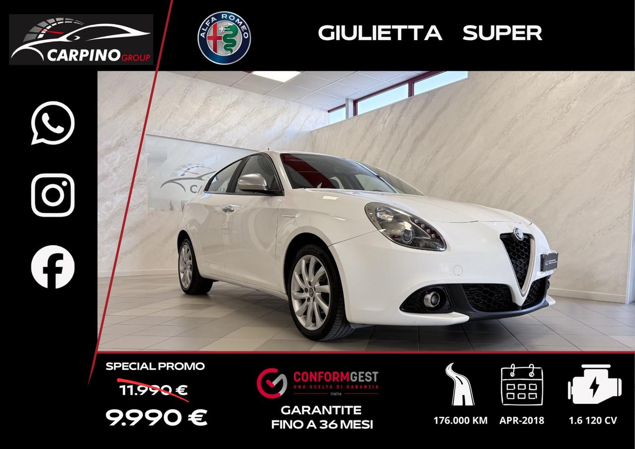 Alfa Romeo Giulietta 1.6 JTDm 120 CV Super