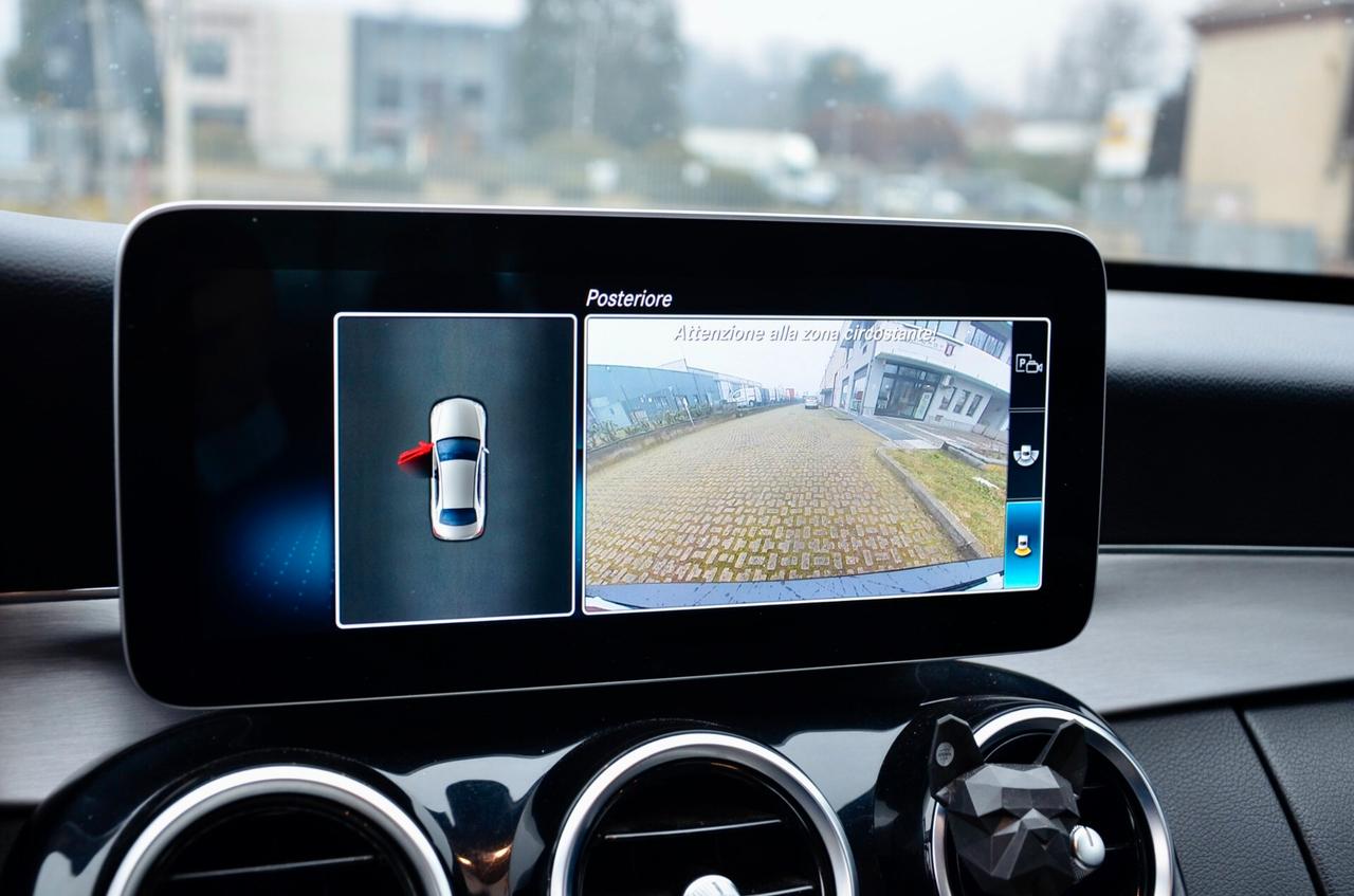 MERCEDES-BENZ C 220d SPORT PLUS 193cv AUTO, UFF ITALIANA, EURO 6D, FULL LED, NAVI, RETROCAMERA, PERMUTE