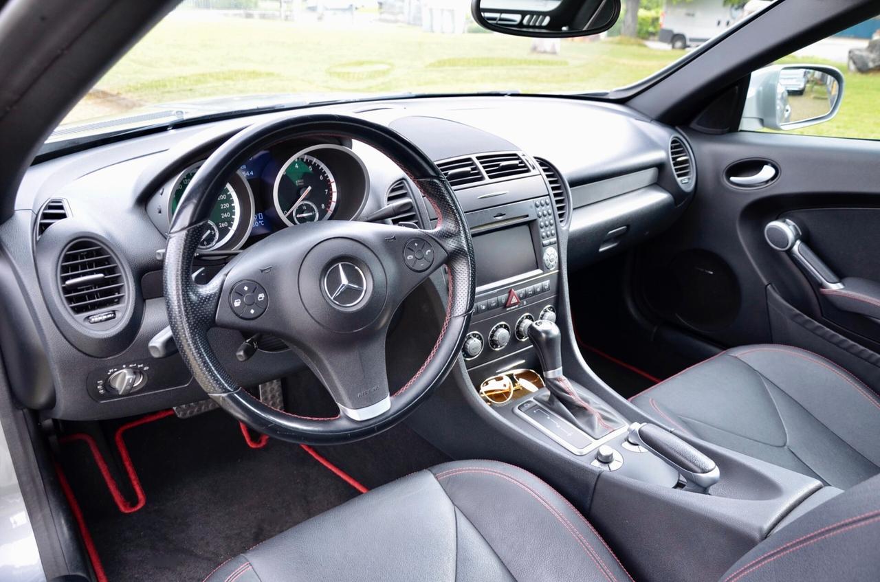MERCEDES-BENZ SLK 200 SPORT 1.8 KOMPRESSOR 184cv AUTO, RESTYLING, SERVICE MERCEDES, BOLLO 4/27, HARMAN & KARDON, XENO, PERMUTE