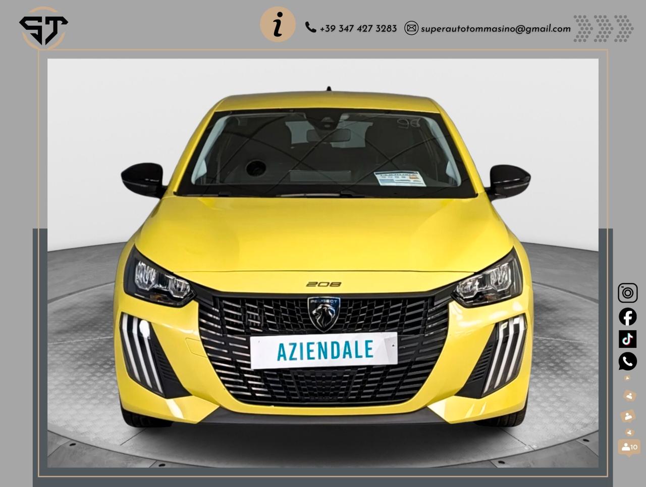 Peugeot 208 PureTech 100 Stop&Start 5 porte Active