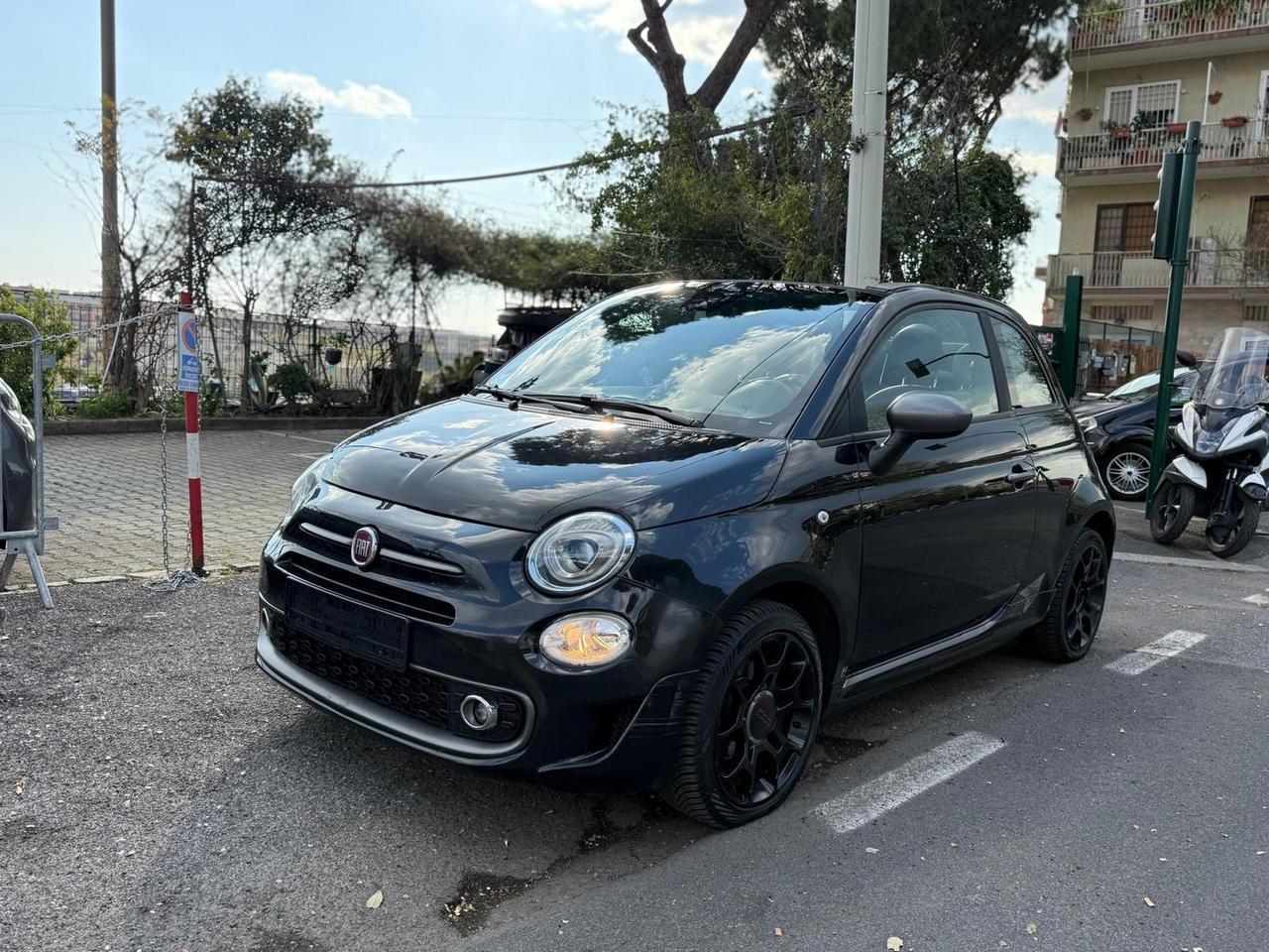 Fiat 500 1.2 Cabrio Sport pelle Navi C manuale