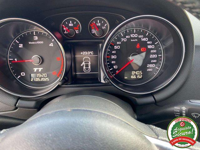 AUDI TT 2.0 tdi quattro S line Xenon/pelle-tessuto/Navi