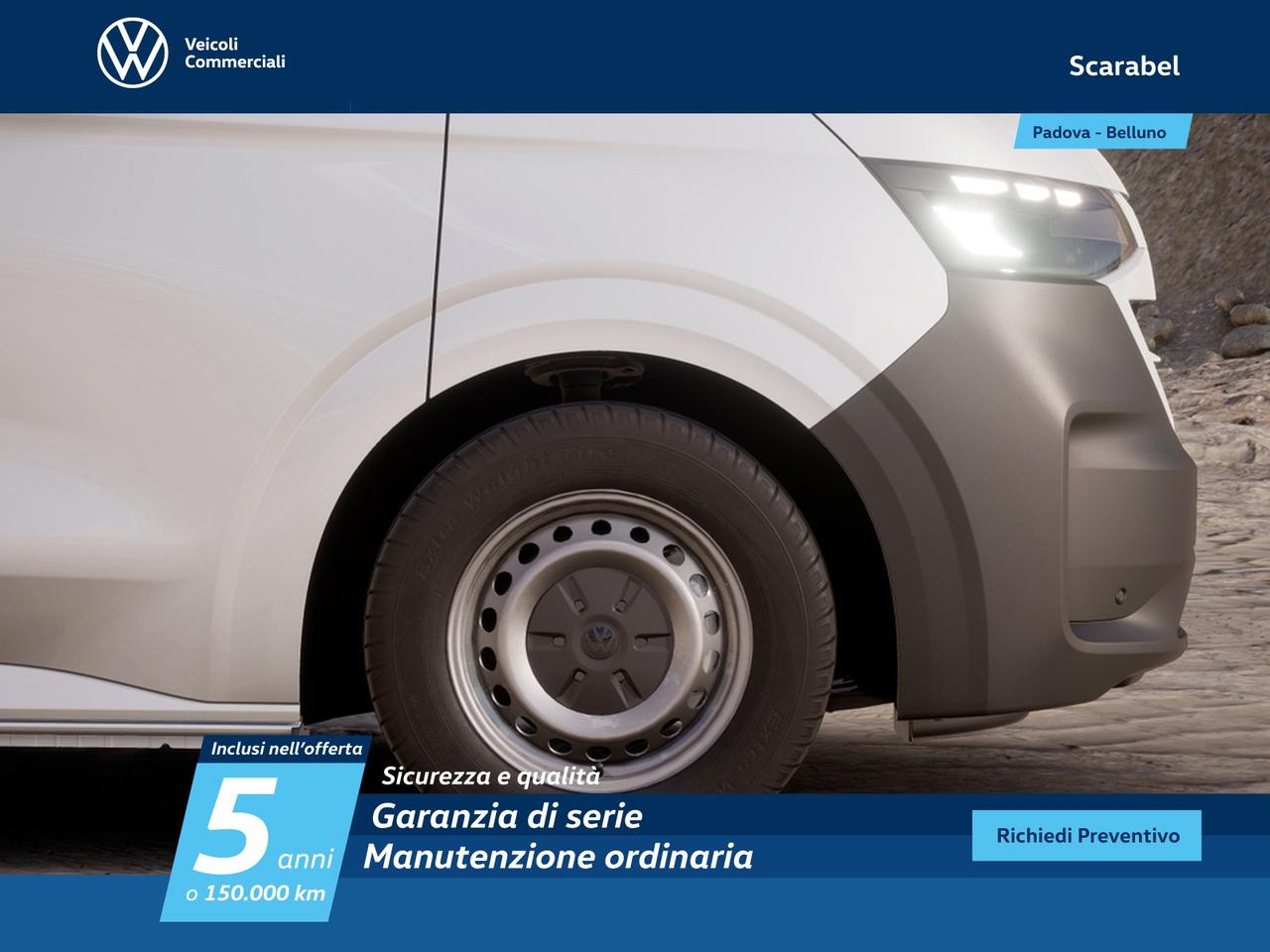 Volkswagen T7 Transporter t7 26 2.0 tdi 150cv l1