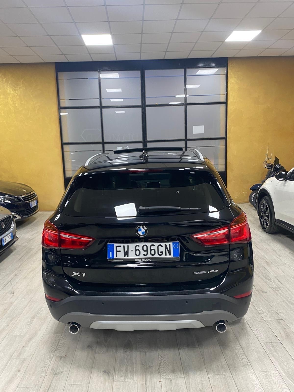 BMW X1 sDrive18d xLine “TETTO/NAV/RETR/PELLE”-2019