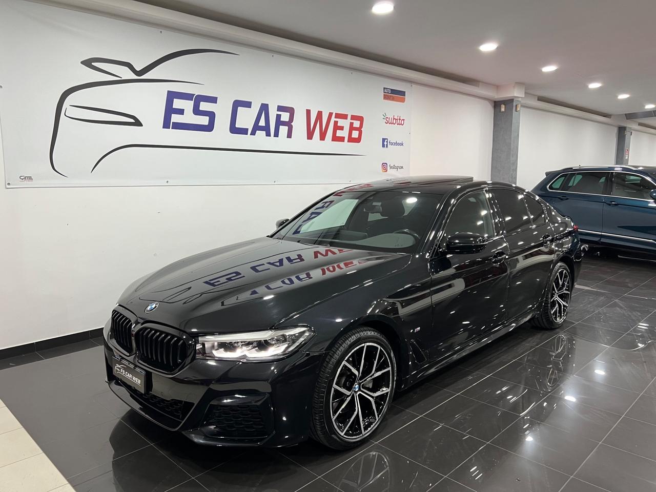 BMW 520d mhev XDrive 48V MSport auto 190 cv