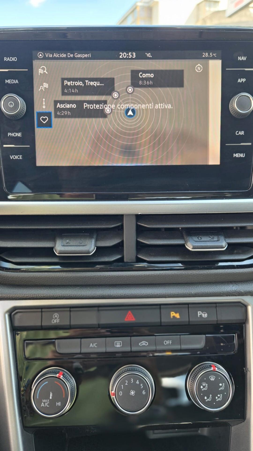 Volkswagen T-Roc 1.0 tsi Life 110CV Uff Italy Led USB Lega Cockpit