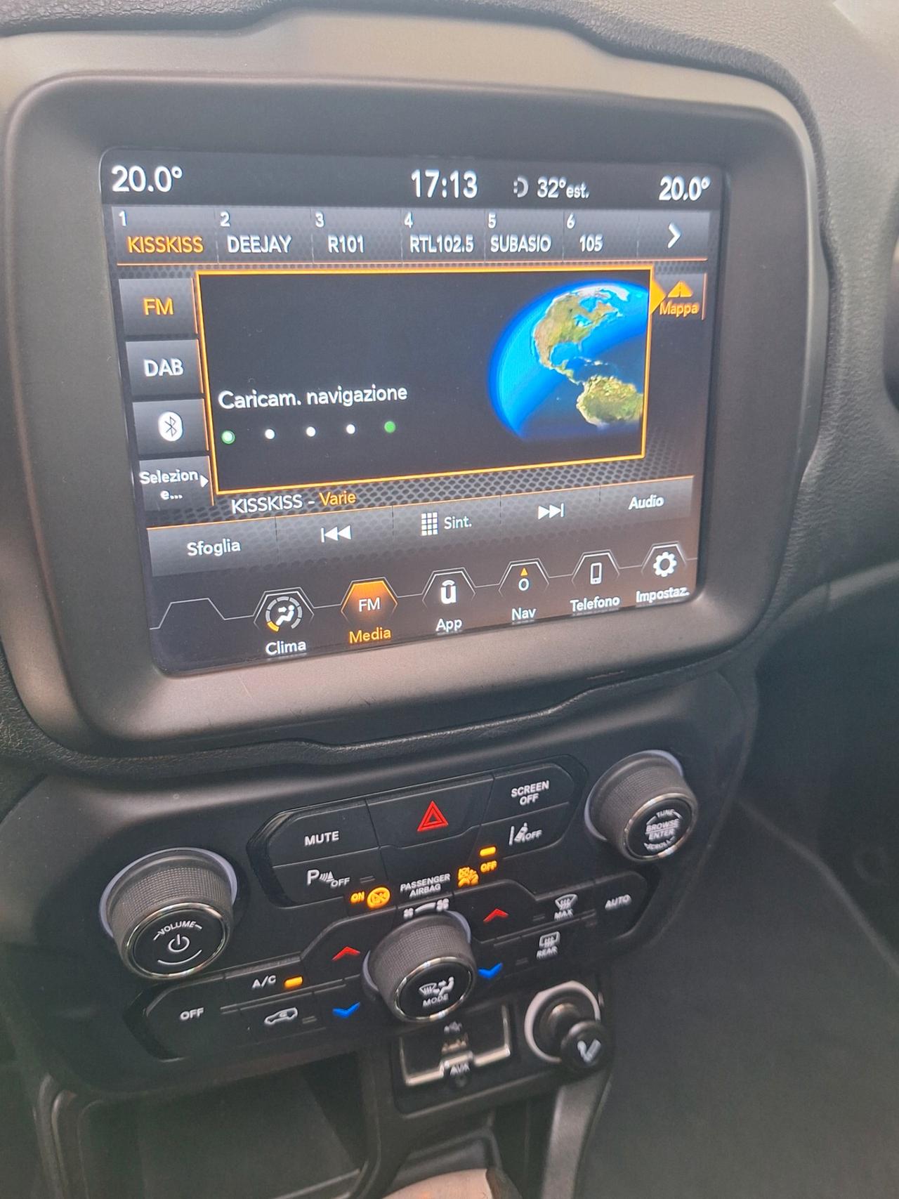 Jeep Renegade 1.6 Mjt DDCT 120 CV Night Eagle Tetto Panor Apribile
