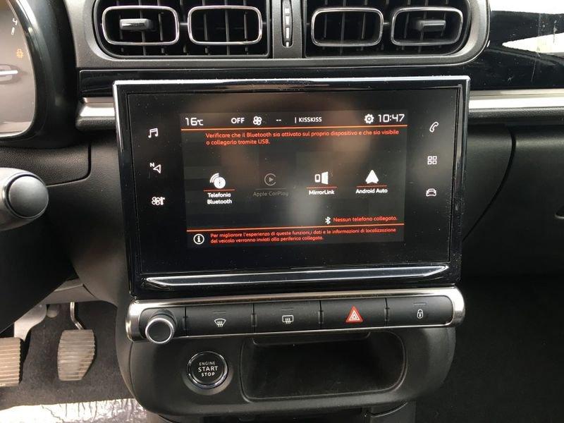 Citroën C3 PureTech 83 S&S Shine CERCHI LEGA+VETRI SCURI