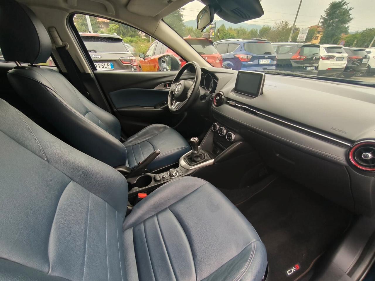 Mazda CX-3 1.5d Exceed 2wd 105cv*95000km*UNIPROPR*OK NEOPATEN